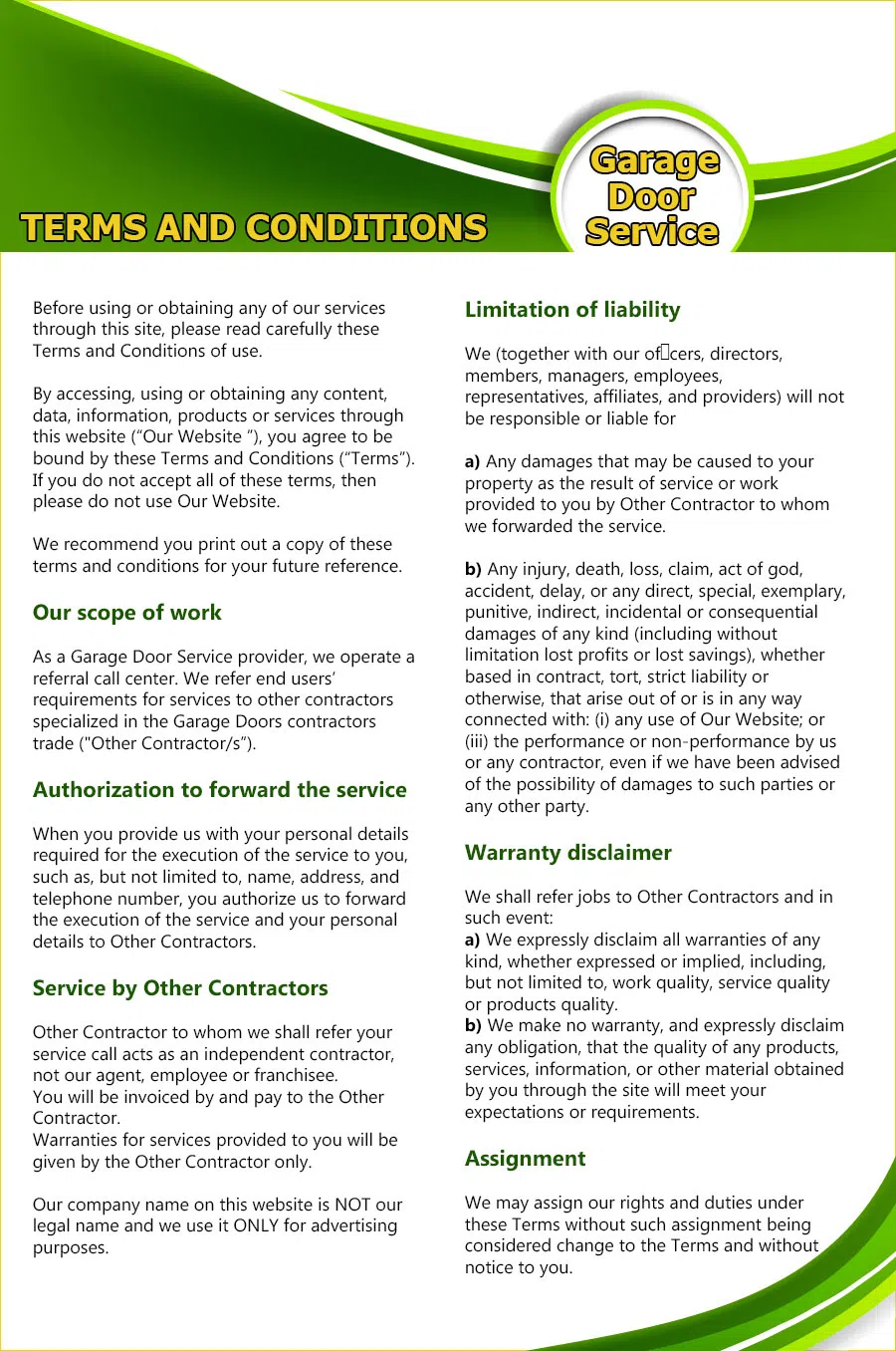 Master Garage Door Service El Monte, CA 626-662-1538